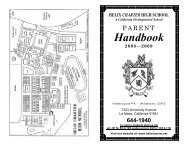 Helix Handbook 2008-2009.pub - Helix Parent-Teacher-Student ...