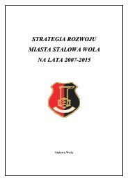 Strategia Rozwoju Miasta Stalowa Wola na lata 2007-2015