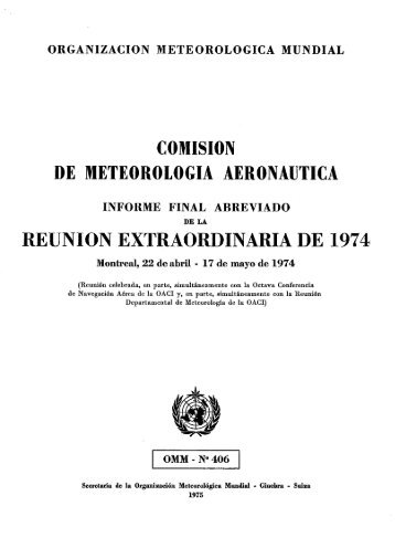 COMISION DE METEOROLOGIA AERONAUTICA - E-Library