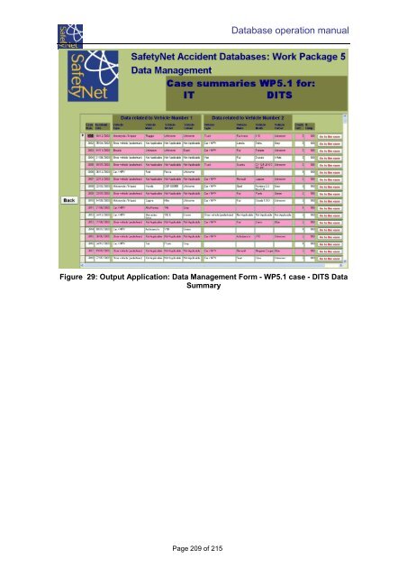 Glossary of Data Variables for Fatal and accident causation ... - ERSO