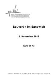 SouverÃ¤n im Sandwich - Verband der Schweizerischen ...