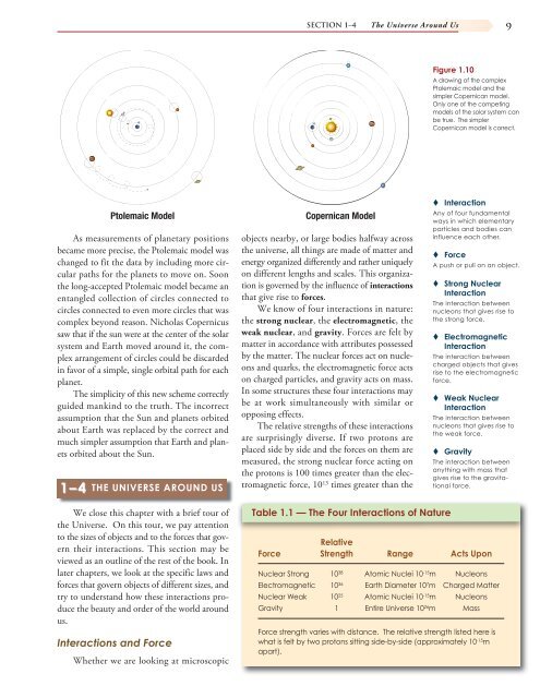 knowledge, science, and the universe chapter 1 - Physical Science ...