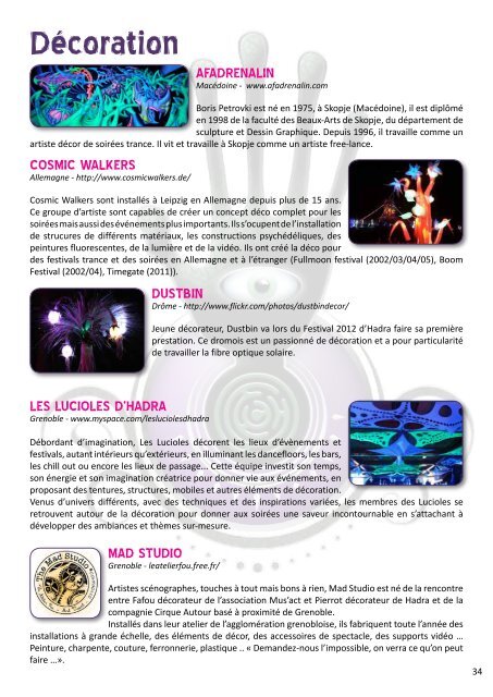 Dossier de Presse Hadra Trance Festival 2012 30 aoÃ»t au 2 ...