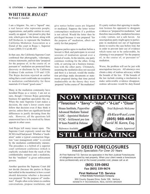 citations - Ventura County Bar Association