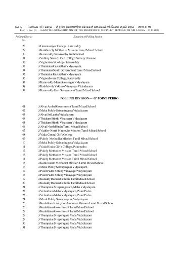 G 498 Elec. Gaz. (E) 4.p65 - Government of Sri Lanka