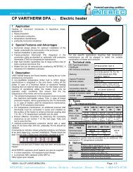 CP VARITHERM DPA â ¦ Electric heater