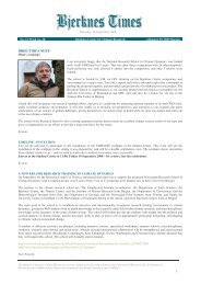 Bjerknes Times 13/2008 (pdf) - Bjerknessenteret for klimaforskning