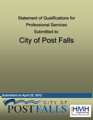 HMH - City of Post Falls