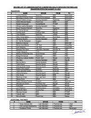 CBCHS,July 2013,second list of postings and transfers,review.....