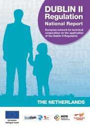 National report - Netherlands - Transnational Dublin Project