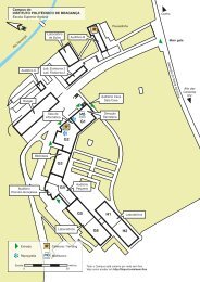 Mapa edifÃ­cio ESA - ESA - Escola Superior AgrÃ¡ria BraganÃ§a