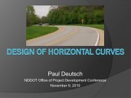 Design of Horizontal Curves