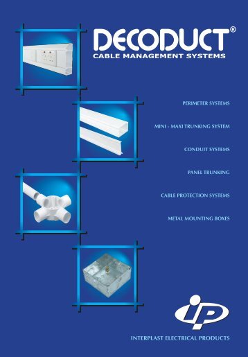 Interplast Decoduct Cable Management Systems - AEC Online