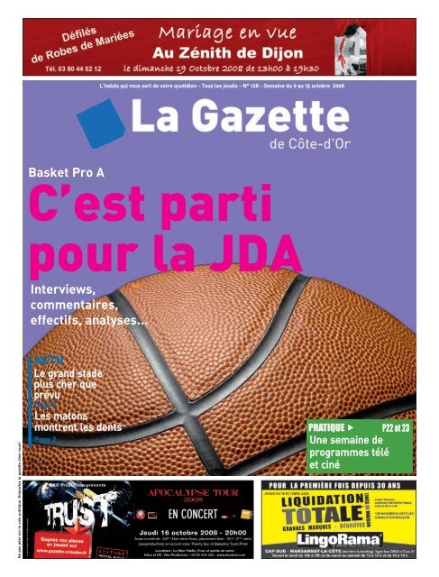 TÃ©lÃ©charger le numÃ©ro - La Gazette de CÃ´te d'Or