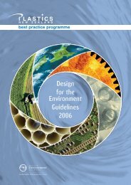 Design for the Environment Guidelines 2006 - Plastics New Zealand