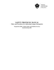 Safety Protocol Handbook - Rocky Mountain College