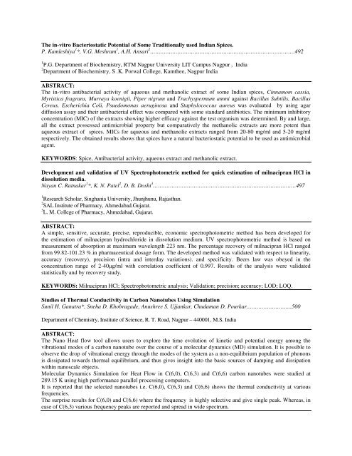 Issue-4_April - Asian Journal of Research in Chemistry (AJRC)