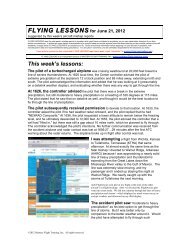 120621 FLYING LESSONS.pdf - FAASafety.gov
