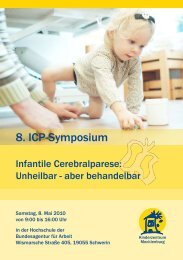 8. ICP-Symposium - Kinderzentrum Mecklenburg