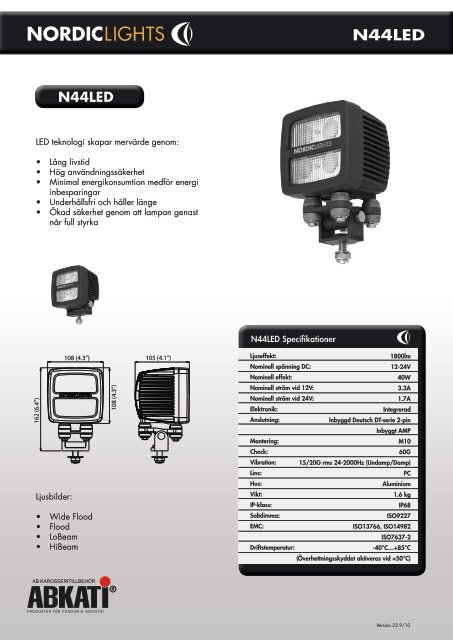 N44LED - Abkati