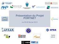 PrÃ©sentation du Projet PORTNET - ICDT