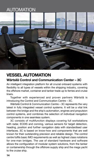 WÃƒÂ¤rtsilÃƒÂ¤ Solutions for Marine and Oil&Gas; Markets 2013