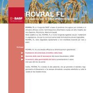 ROVRAL FL - BASF Italia Divisione Agro