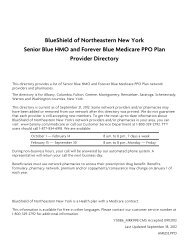 2013 Provider/Pharmacy Directory - Blue Shield of Northeastern ...