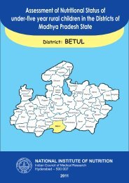 Assessment of Nutritional Status of under Five year Rural children in ...