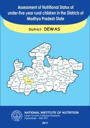 Assessment of Nutritional Status of under Five year Rural children in ...