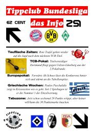 TCB-Info-Nr.251 - TC Bundesliga