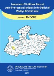 Assessment of Nutritional Status of under-five year rural children in ...