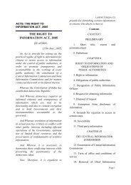 RTI Act (English Version) - Agra Redco