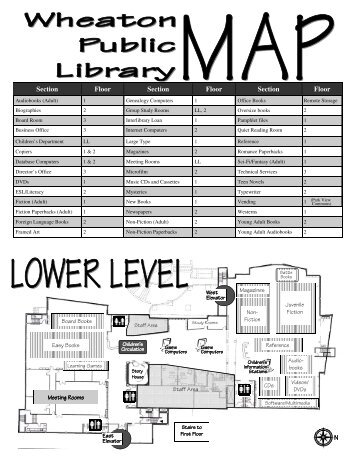 floorplan - Wheaton Public Library