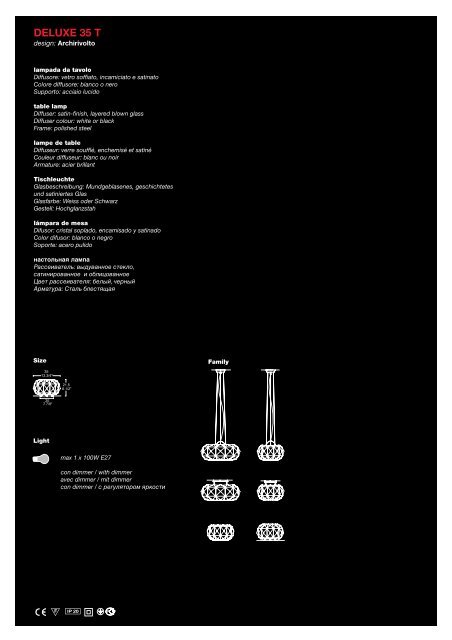 CATALOGO CATALOGUE - 3F Project