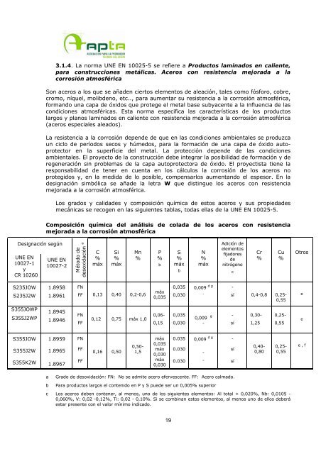 Acero - Observatorio Tecnológico del Metal