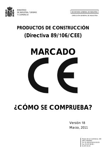 Marcado CE Productos de Construccicón - Apici