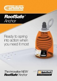 Uniline RoofSafeÂ® Anchor - Vandernet