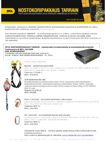 PETZL NOSTOKORIPAKKAUS esitteet.pdf - Vandernet