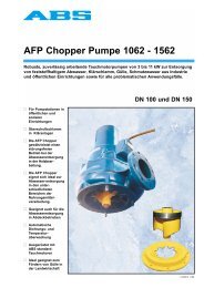 AFP Chopper Pumpe 1062 - 1562