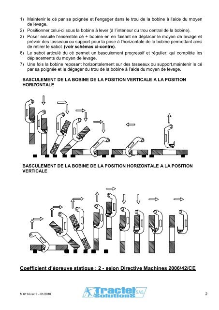 Cargas diversas CR - Tractel