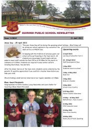 10 April 2013 - Quirindi Public School