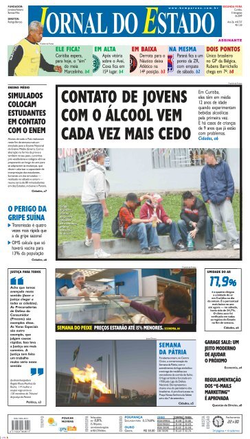 contato de jovens com o Ã¡lcool vem cada vez mais cedo - Bem ParanÃ¡