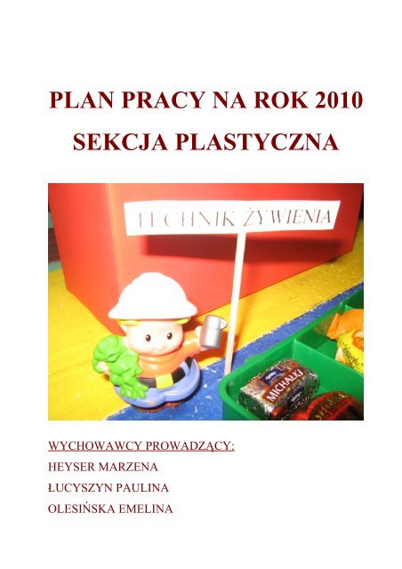 Plan pracy sekcji plastycznej na 2010 r.