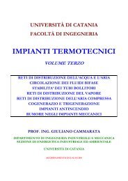 impianti termotecnici - volume 3 - Dipartimento di Ingegneria ...