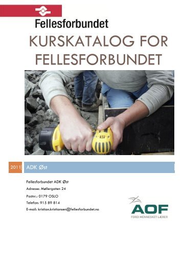 Kurskatalog for Fellesforbundet