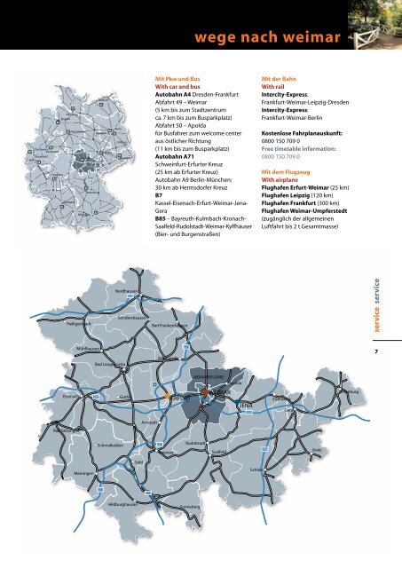 gastgeber in weimar  und weimarer land