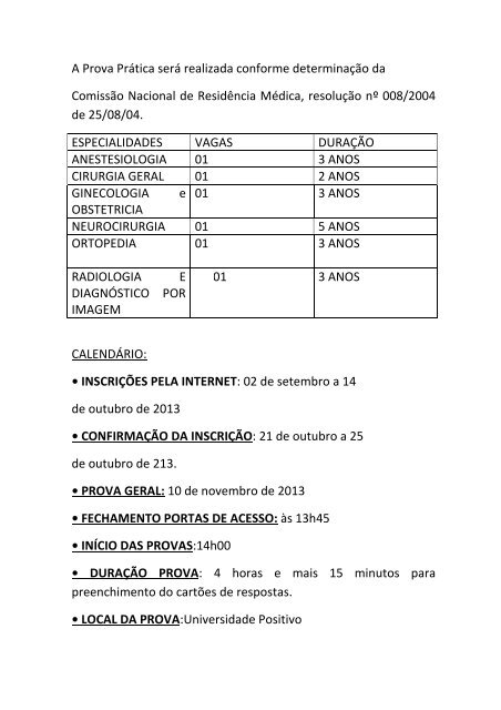 Hospital Nossa Senhora do Rocio - Associação Médica do Paraná