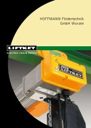 HOFFMANN Fördertechnik GmbH Wurzen - liftket.de