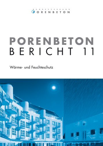 Porenbeton Bericht 11 - Cirkel GmbH & Co.KG